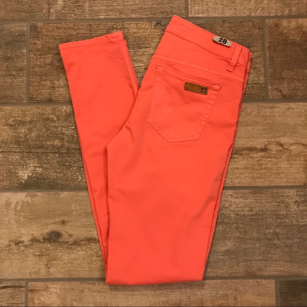 Joe’s Coral Skinny Jeans
